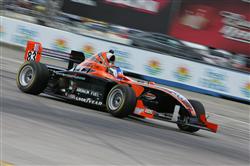 Aqua Adrenalin Fuel Race Car #83 Ryan Booth Star Mazda Series